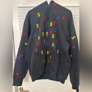 Supreme Embroidered S Hooded Sweatshirt